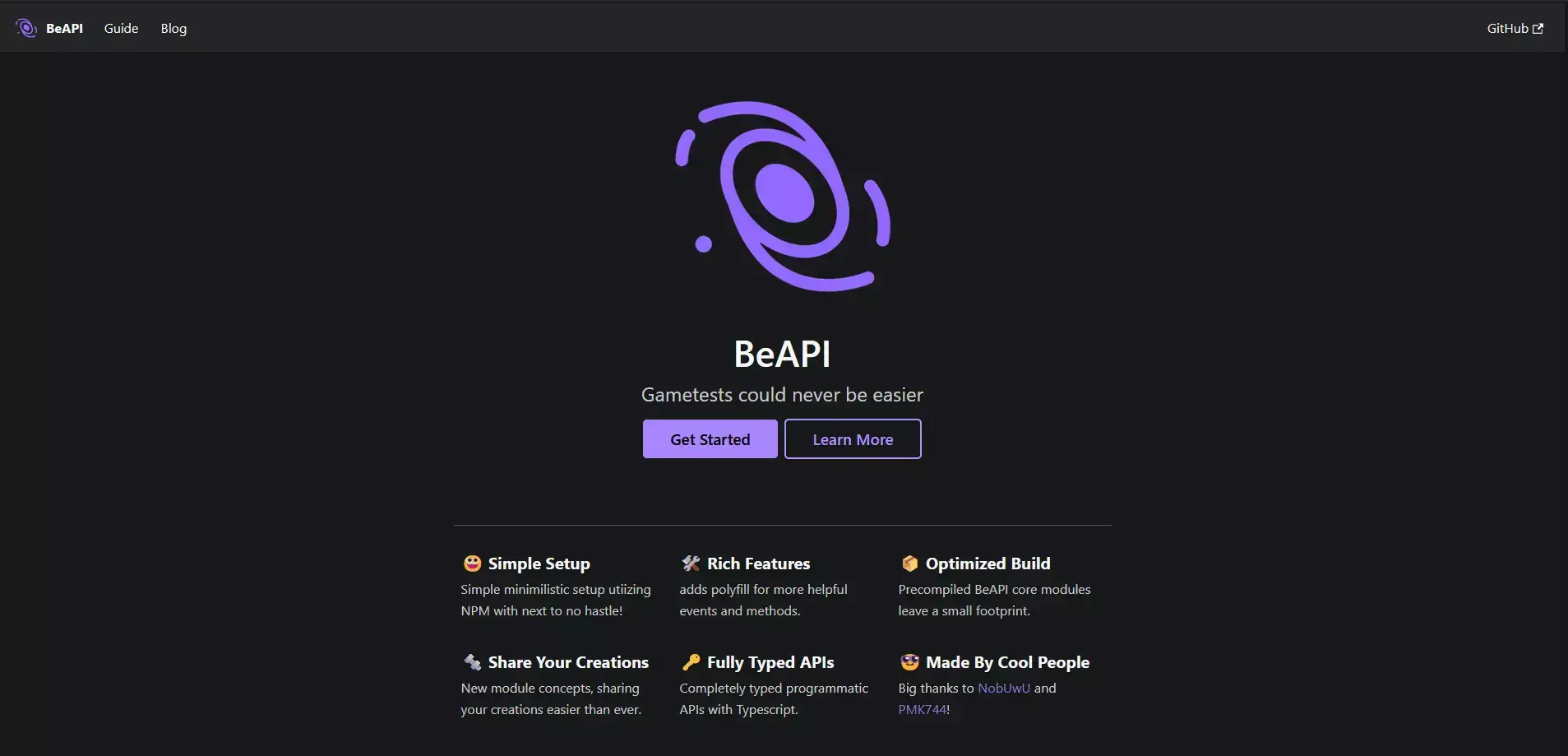 BeAPI